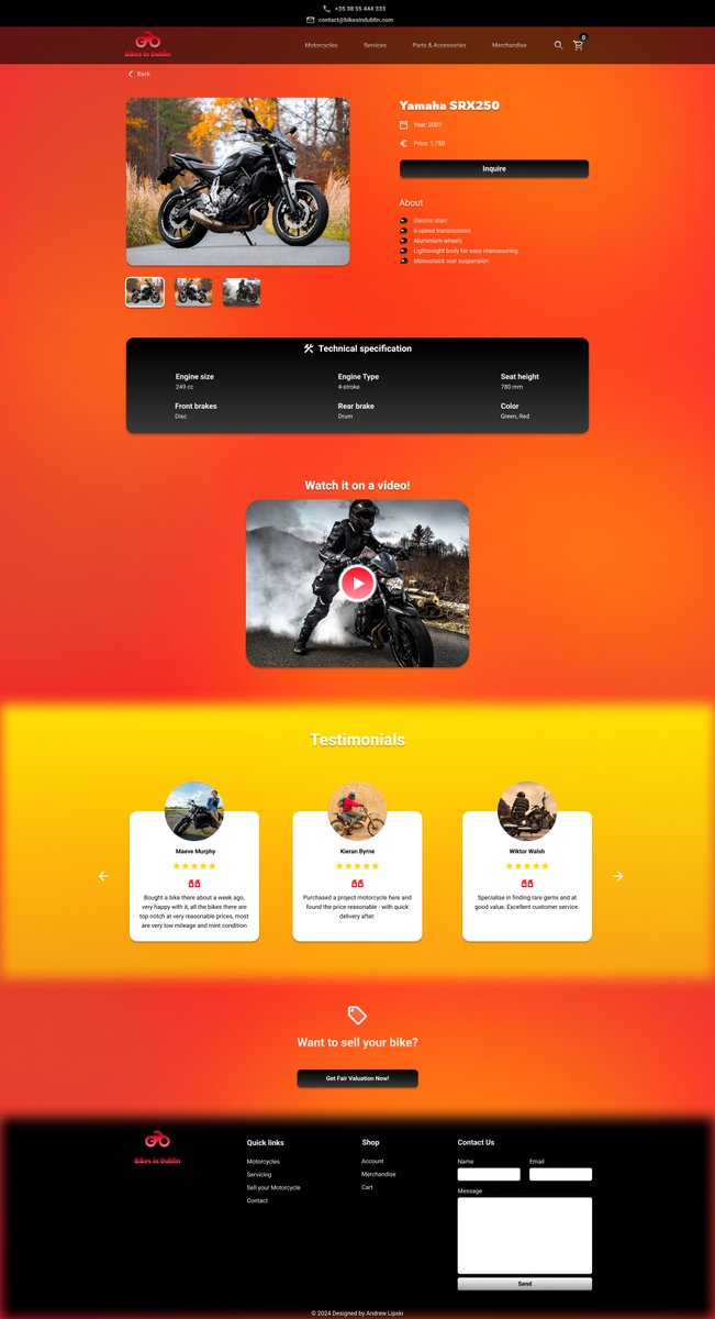 ux_andrew84's tweet photo. Which Interface outlook would you prefer?
#uxui #uxdesign #design #userexperience #design #productpage #ecommerce #motorcycles #motorbikes #conversion #cro #desktopinterface #interface #visualcommunication https://t.co/OpJ2rPfiBu