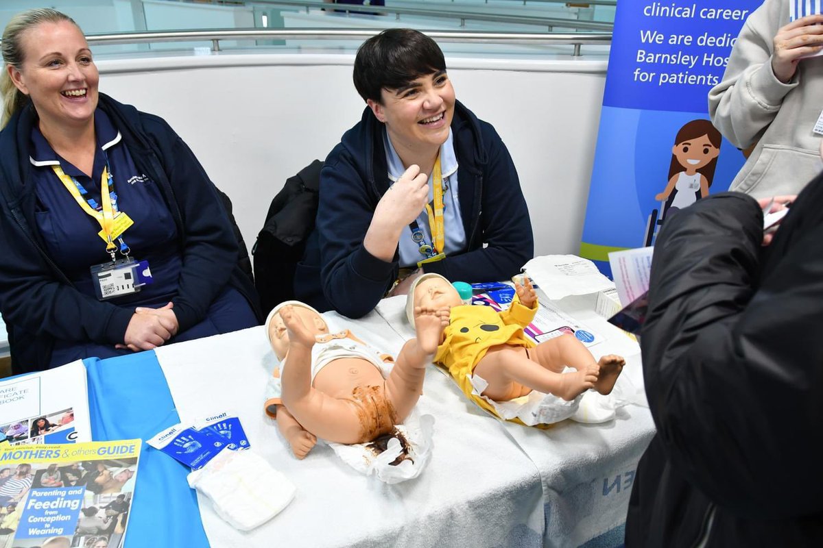 Our team had the pleasure of meeting students at Barnsley College this week to showcase healthcare professions