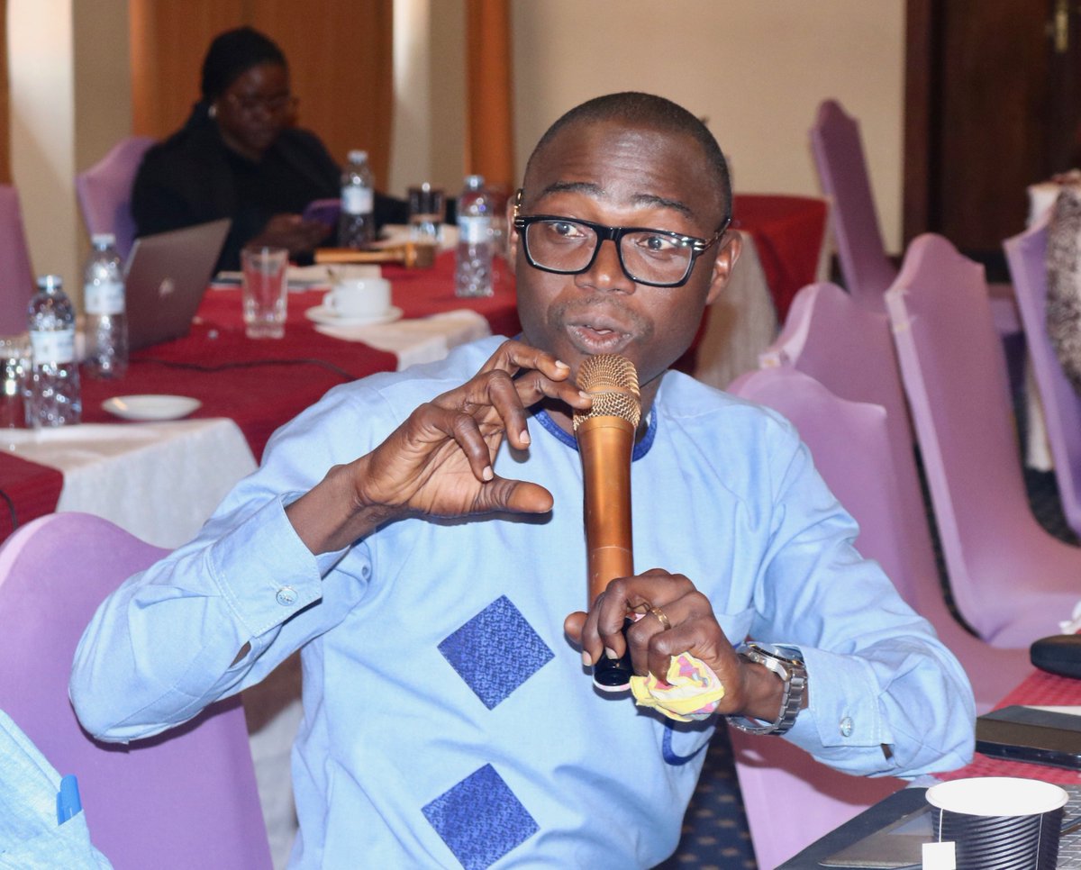SEATINIUGANDA's tweet photo. At the national level, we struggle with a positive trade and investment conversation. Despite having domestic policies in place, Africa's role in the global economy remains undervalued. — Mr. Sylvester Wullo Bagooro, Senior Programme Officer. @3rdworldnetwork #MakeAFCFTAWork https://t.co/WdFeOAfHqK