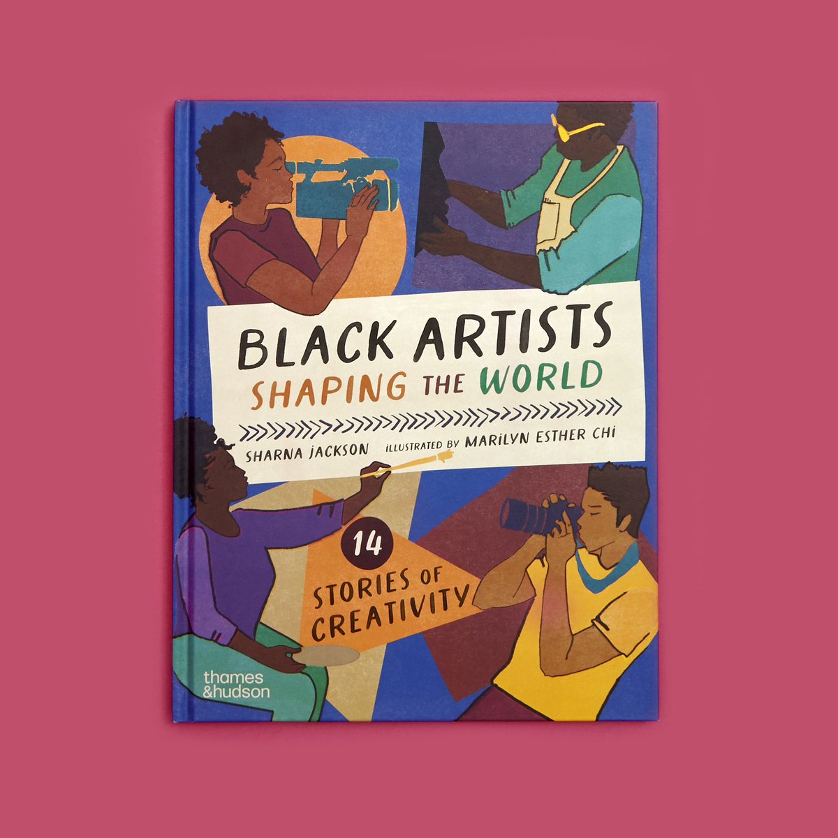 Alright? So, I have a new book out today with the amazing Marilyn Esther Chi. Black Artists Shaping the World: Picture Book Edition, for the 4-8 year olds in your life. Enjoy 🎉