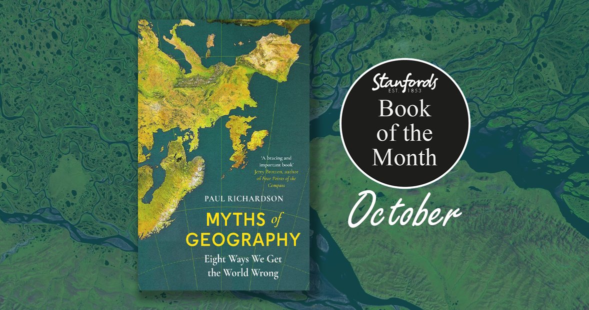 StanfordsTravel's tweet image. Is geography really destiny? Our Book of the Month for October is Myths of Geography: Eight Ways We Get the World Wrong by Paul Richardson 🗺️
stanfords.co.uk/myths-of-geogr…