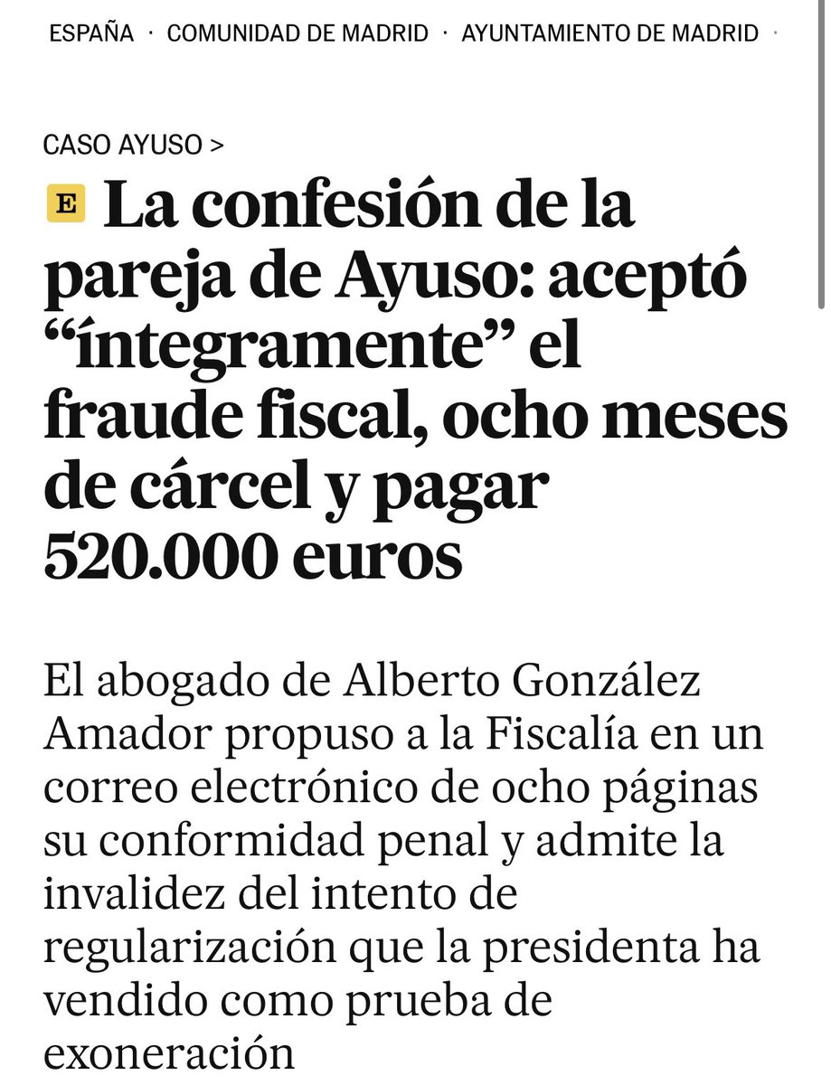 dramaluz's tweet photo. @Cacelome @TheObjective_es Inútil ?
La derecha avala la corrupción porque no le interesa la verdad … el mismo ha confesado que es un ladrón https://t.co/YzutOfyGIU