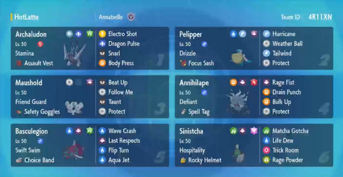 We're releasing our 5 October rentals for Regulation H! Pokepastes are in the comment section. Feel free to try them out for whatever needs you have. Enjoy~