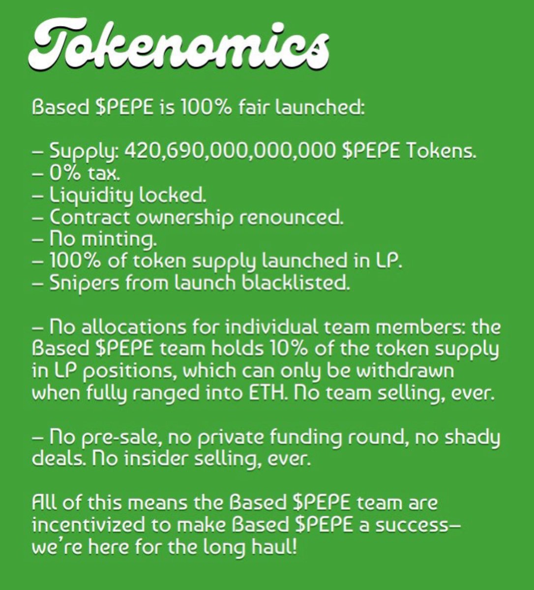 Jweb4x4's tweet image. All of us wish we had been able to go back in time and buy bitcoin when it was $1 but how many of us had the vision to know what it would become. How many would be the cautionary tale of buying a pizza?
#BasedPepe is similar in the fact that those who know the value of
✅the…