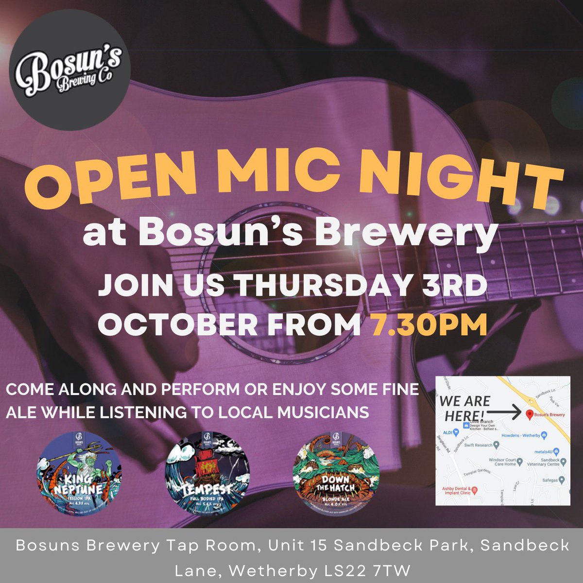 Tonight <a href="/bosunsbrewery/">Bosun's Brewery</a>