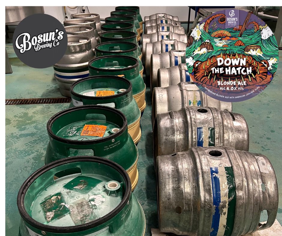 Racking off Down The Hatch for cask and Can today 🍺