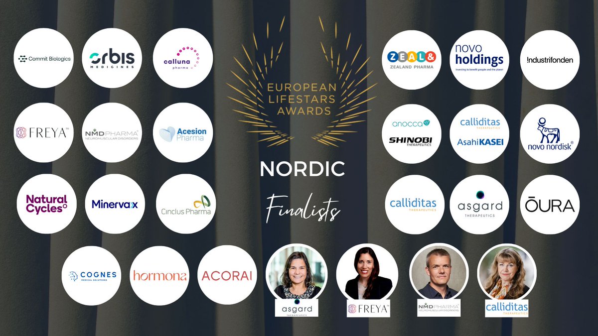 Asgard Therapeutics (@asgardthx) on Twitter photo ✨We’re thrilled to announce that <a href="/AsgardThx/">Asgard Therapeutics</a> is a finalist for the 2024 European Lifestars Awards! 🎉
Nominated for Biotech Company of the Year and Women-Led Business Leader of the Year with our CEO, <a href="/_CristianaPires/">Cristiana Pires</a>!
Looking forward to the awards on November 18 in London! ✨We’re thrilled to announce that <a href="/AsgardThx/">Asgard Therapeutics</a> is a finalist for the 2024 European Lifestars Awards! 🎉
Nominated for Biotech Company of the Year and Women-Led Business Leader of the Year with our CEO, <a href="/_CristianaPires/">Cristiana Pires</a>!
Looking forward to the awards on November 18 in London!