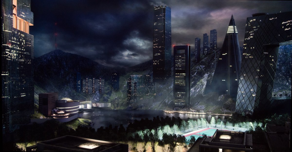 Gwyliwch wrth i ddinas enfawr ddod i’r golwg ar lethrau Cader Idris! Rydym yn falch iawn o ddangos Tyrrau Mawr, ffilm gan <a href="/BedwyrWilliams/">Bedwyr Williams</a>. 5/10/2024-18/1/2025. Ar fenthyg gan <a href="/AmgueddfaCymru/">Amgueddfa Cymru | Museum Wales</a> fel rhan o CELF: Oriel gelf gyfoes genedlaethol i Gymru. Delwedd: Amgueddfa Cymru.