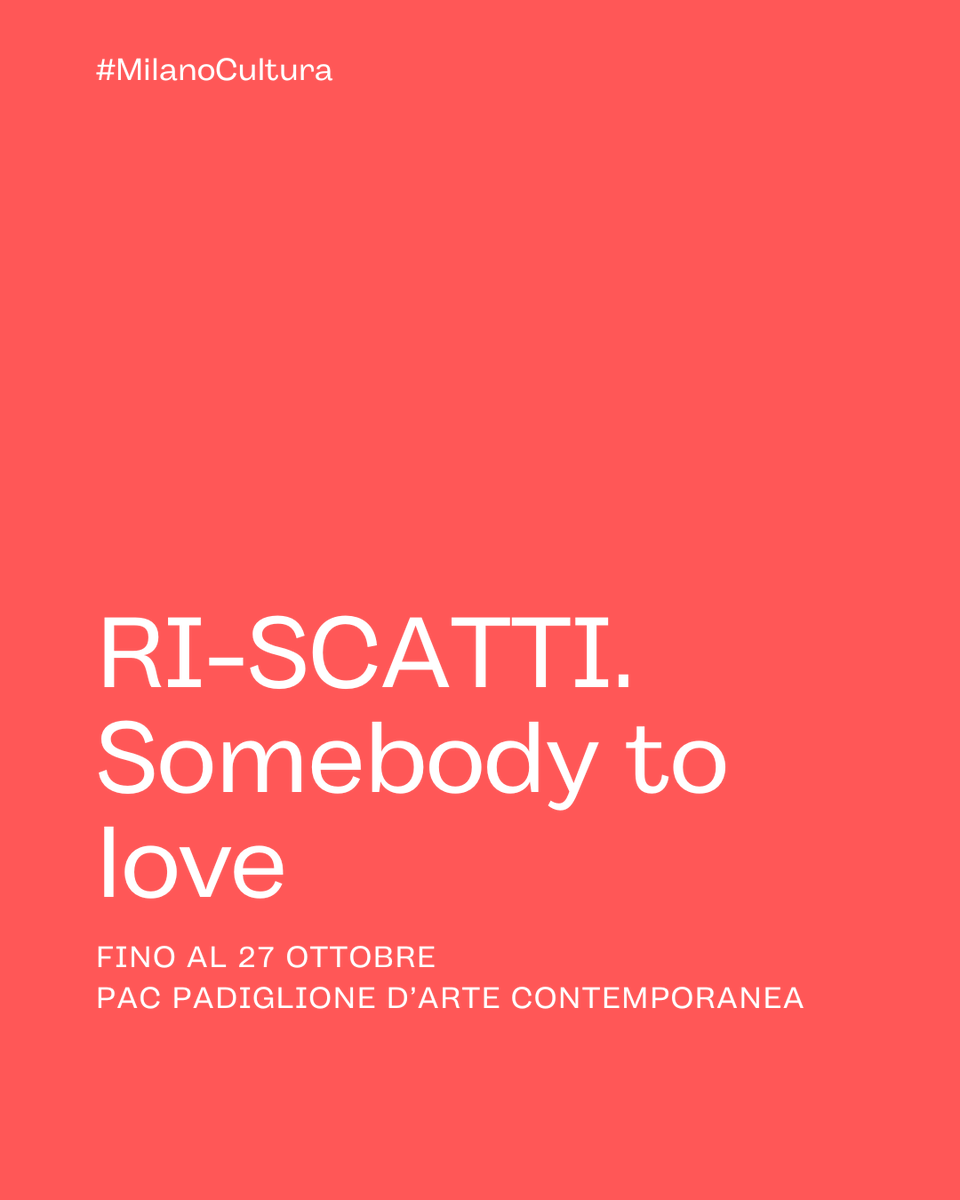 culturamilano's tweet photo. Al #PacMilano è aperta fino al 27 ottobre "RI-SCATTI", la decima edizione del progetto ideato da PAC Padiglione d’Arte Contemporanea di Milano e da Ri-scatti ODV – l’associazione di volontariato che dal 2014 realizza iniziative di riscatto sociale attraverso la fotografia. https://t.co/R6rc3bzX2D