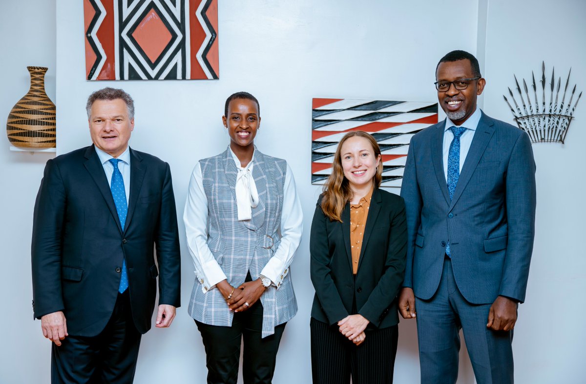Ministry of Sports|Rwanda (@rwanda_sports) on Twitter photo Today, Minister <a href="/rnyirishema/">Richard Nyirishema</a> alongside PS <a href="/nmukazayire/">Nelly Mukazayire</a> welcomed the French Ambassador <a href="/antoine_anfre/">Antoine Anfré</a> , his team and <a href="/AFD_France/">Agence Française de #Développement (AFD) 🇫🇷 🇪🇺</a> Country Director <a href="/ArthurGermond/">Arthur Germond</a> for a courtesy meeting. Discussions focused on the ongoing ISONGA Program and exploring new partnership opportunities. Today, Minister <a href="/rnyirishema/">Richard Nyirishema</a> alongside PS <a href="/nmukazayire/">Nelly Mukazayire</a> welcomed the French Ambassador <a href="/antoine_anfre/">Antoine Anfré</a> , his team and <a href="/AFD_France/">Agence Française de #Développement (AFD) 🇫🇷 🇪🇺</a> Country Director <a href="/ArthurGermond/">Arthur Germond</a> for a courtesy meeting. Discussions focused on the ongoing ISONGA Program and exploring new partnership opportunities.