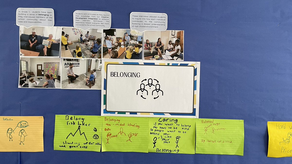 Continuing our Core Values journey by making connection to how we live them here <a href="/istafrica/">IST</a>  #ibpyp #lifelonglearners