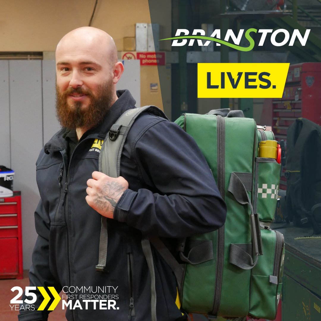 At Branston Potatoes, Aydn goes beyond his day job, responding to 999 emergencies as a dedicated LIVES Community First Responder. 🌟 Watch the film now lives.org.uk/responding-fro…

#LIVESResponders #BranstonPotatoes #CommunityImpact #LifeSaving #25YearsMatter