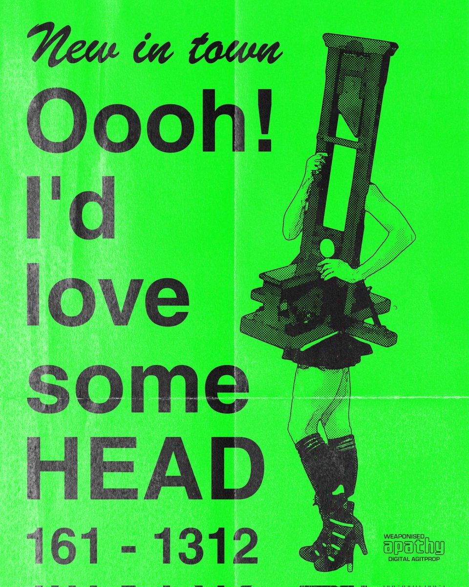 Hot guillotines in your area seek billionaires for fun...