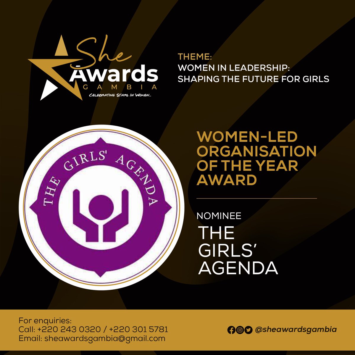 🎙️The moment we've all been waiting for! 🎙️

Our first batch of nominees! 🥁 

Your SheAwards 2024 nominees for Women-Led Organisation Of The Year are;

 #SheAwards220 #WomenInLeadership #WomenLedOrganisations