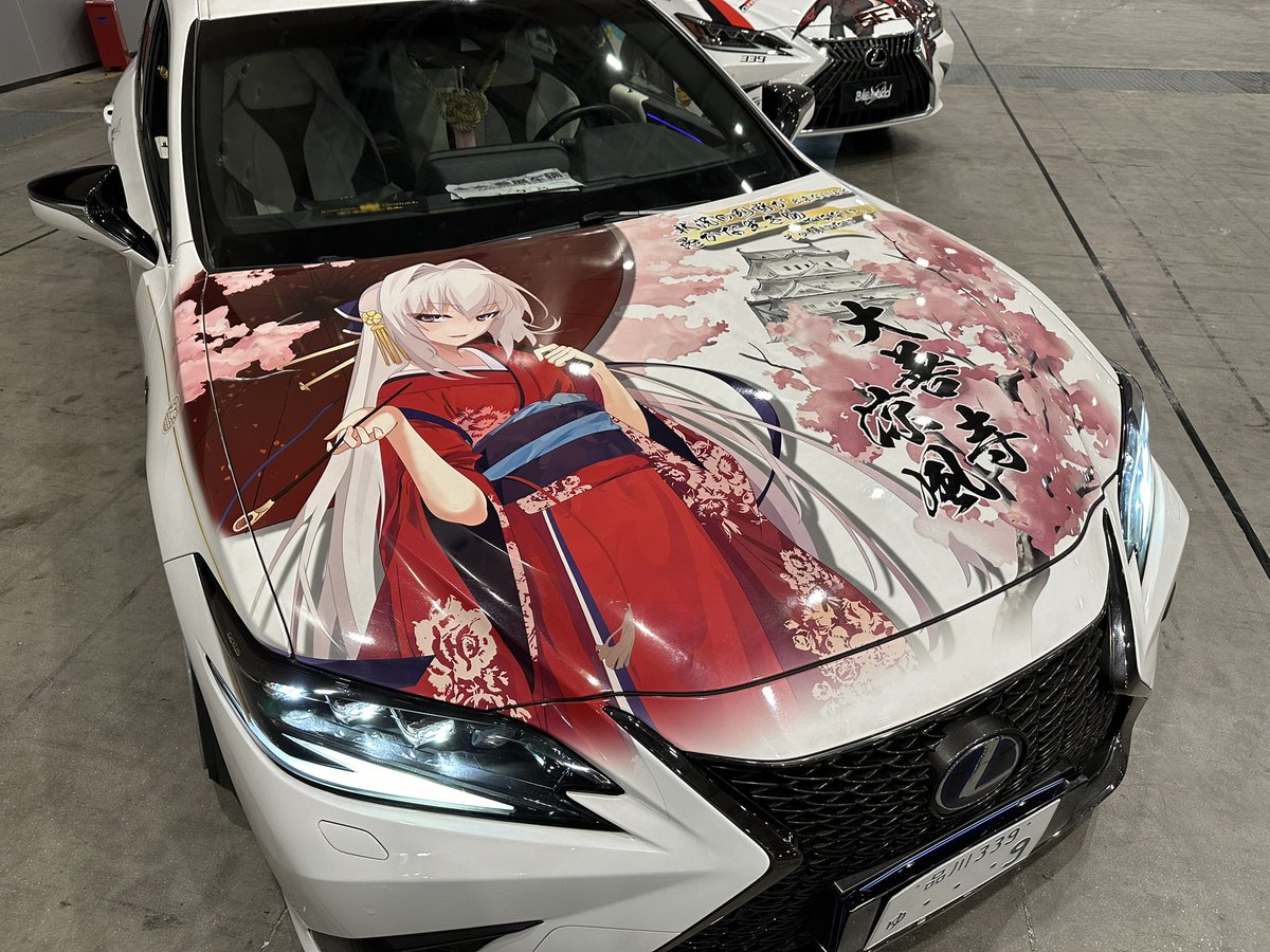 inu_scargo8's tweet photo. せりくんリスペクトのLEXUS。
これも実車見ることが出来てよかった。
#痛一会
#痛一会2024 https://t.co/yyNR2ddUrP