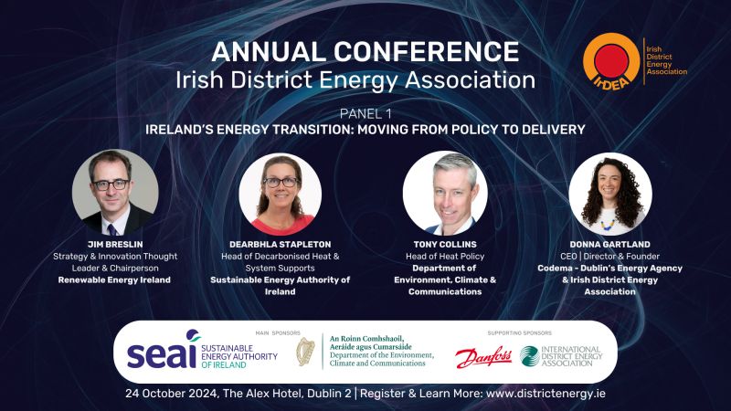First Up, Panel 1 where our expert panel will discuss how we deliver Ireland’s energy transition by moving us from policy to delivery.

🔗 Register now to hear them speak: bit.ly/45R5CD9