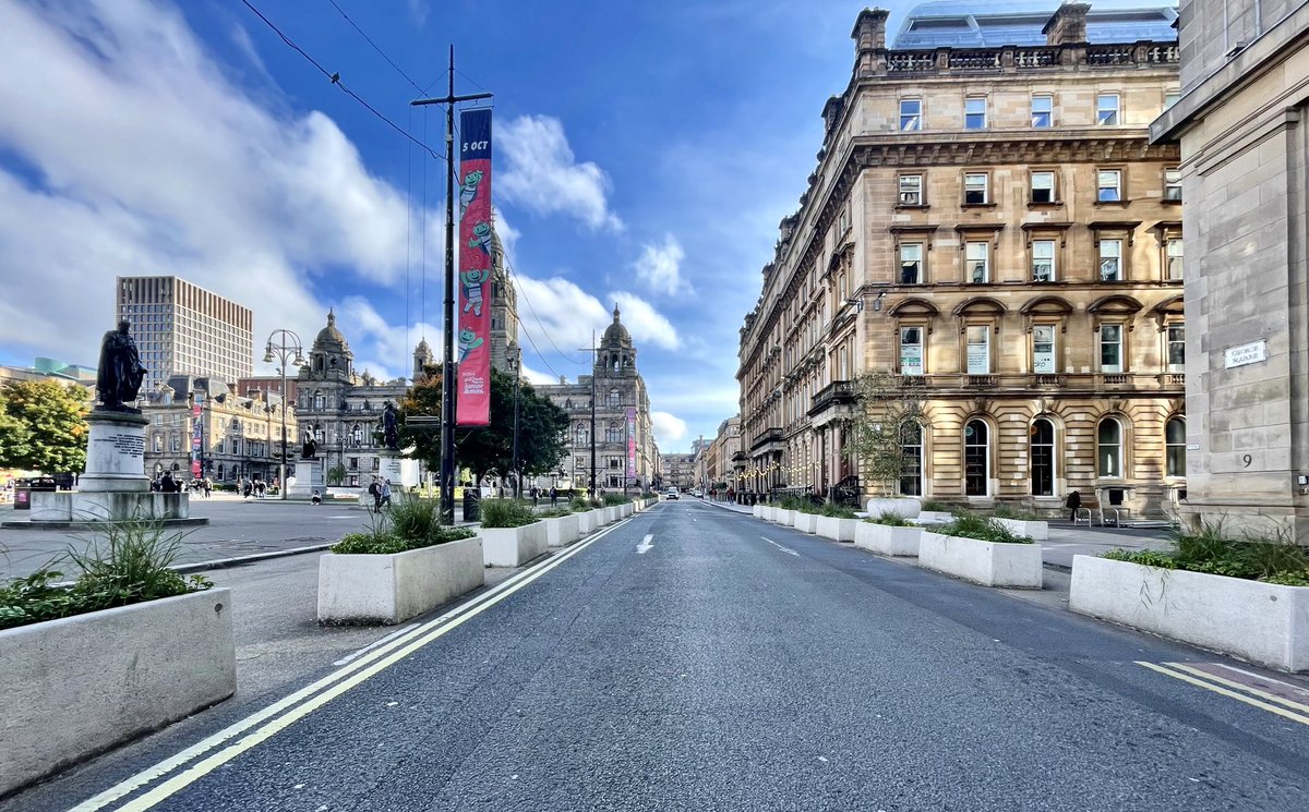 Bryan Burnett (@bryanb1965) on Twitter photo George Sq looking quiet today. Can’t imagine what this will look like with 30k runners on Sunday. Can’t wait for <a href="/GreatScotRun/">Great Scottish Run</a> day. George Sq looking quiet today. Can’t imagine what this will look like with 30k runners on Sunday. Can’t wait for <a href="/GreatScotRun/">Great Scottish Run</a> day.