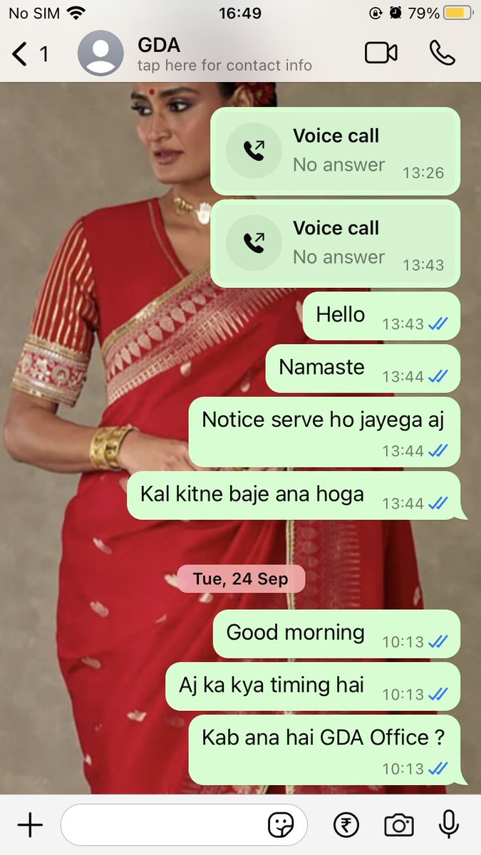 I ws assured by GDA officials on 20 Sep dat they wud call my AOA &amp; me 2 d offc 2 solve my EV charging point issue by 24th Sep. Dte fixed as per AOA. Tried contacting offcrs many times. No response received frm dem till date. Aggrieved. <a href="/gdagzb/">GDA Ghaziabad</a> @atul_vats3 <a href="/UPGovt/">Government of UP</a> <a href="/CMOfficeUP/">CM Office, GoUP</a>