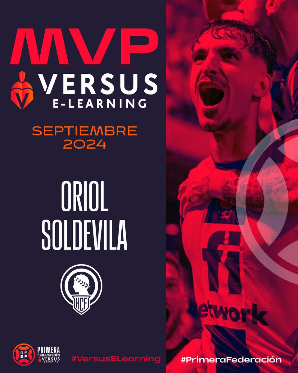 Primera Federación Versus e-Learning (@primera_rfef) on Twitter photo Y el 𝗠𝗩𝗣 <a href="/versuselearning/">Versus e-Learning Group</a> de 𝗦𝗘𝗣𝗧𝗜𝗘𝗠𝗕𝗥𝗘 es...
🥁🥁🥁🥁
🔝 ¡𝗢𝗥𝗜𝗢𝗟 𝗦𝗢𝗟𝗗𝗘𝗩𝗜𝗟𝗔! 🔝
💙 Impacto brutal del jugador catalán en el <a href="/cfhercules/">Hércules CF 💙🤍💯</a> 🤍
#PrimeraFederación | #VersusELearning Y el 𝗠𝗩𝗣 <a href="/versuselearning/">Versus e-Learning Group</a> de 𝗦𝗘𝗣𝗧𝗜𝗘𝗠𝗕𝗥𝗘 es...
🥁🥁🥁🥁
🔝 ¡𝗢𝗥𝗜𝗢𝗟 𝗦𝗢𝗟𝗗𝗘𝗩𝗜𝗟𝗔! 🔝
💙 Impacto brutal del jugador catalán en el <a href="/cfhercules/">Hércules CF 💙🤍💯</a> 🤍
#PrimeraFederación | #VersusELearning