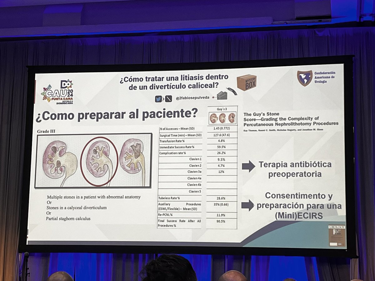 Confederación Americana de Urología (CAU) (@cau_uro) on Twitter photo <a href="/2fabiosepulveda/">Fábio Sepúlveda</a> 🇧🇷 :
Tratamiento de la litiasis de un divertículo calicial.
#somoscau <a href="/2fabiosepulveda/">Fábio Sepúlveda</a> 🇧🇷 :
Tratamiento de la litiasis de un divertículo calicial.
#somoscau