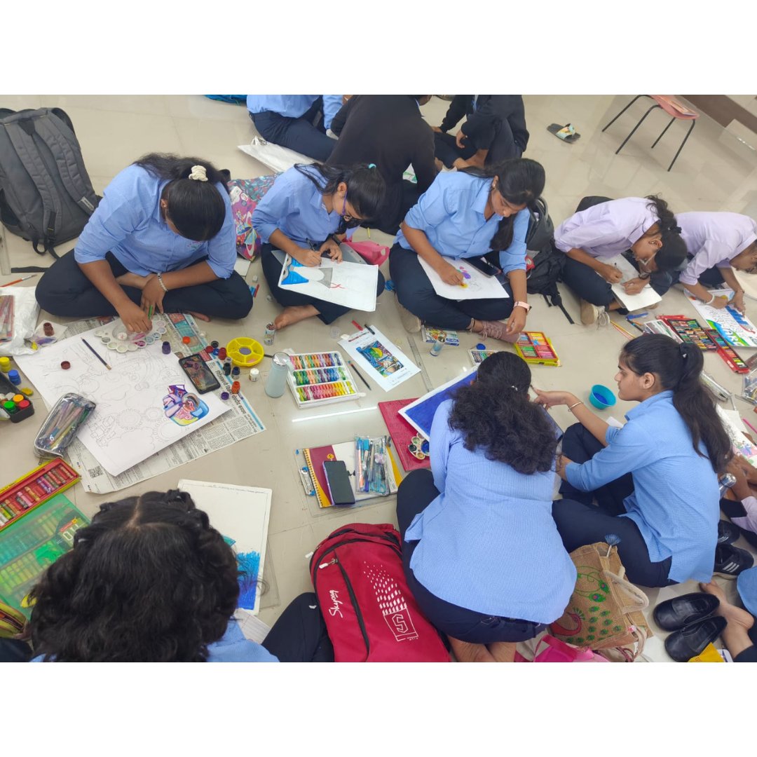 sbpcsc_pcet's tweet photo. On 1st October, SBPCSC held a Poster-Making Competition in honor of #MahatmaGandhiJayanti.

#PCET #GandhiJayanti #PosterMaking #SBPCSC #BetterSociety #StudentVoices #GandhiJayanti2024 #2_october #2024GandhiJayanti #MahatmaGandhi #GandhiDeathAnniversary #Gandhiji #गांधीजयंती https://t.co/kE7AgDQtJc