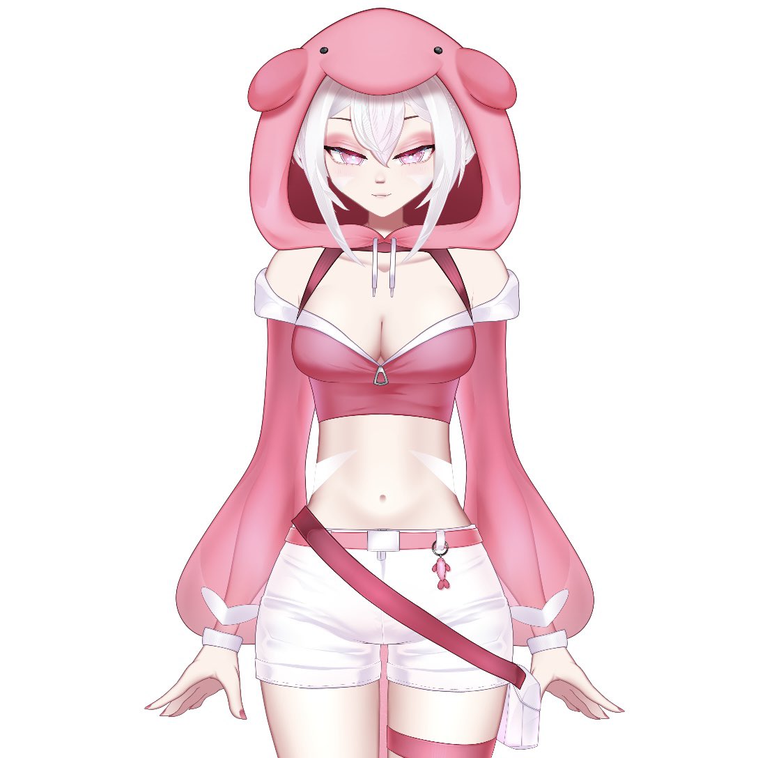 SappiSakana's tweet image. Old Model vs New Model ✨

#ENVtuber #Vtuber