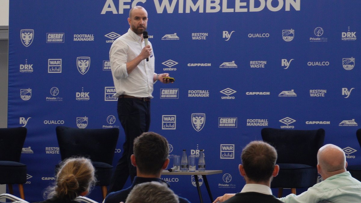 DataTalksNow's tweet image. Tom Fox, Co-Founder of @53Six_agency delivered a presentation on "Combining Data + Creativity: The Key to Growth Marketing Success" at the #datatalksrevenue Conference

#unleashyourdata #afcwimbledon #sportsbusiness