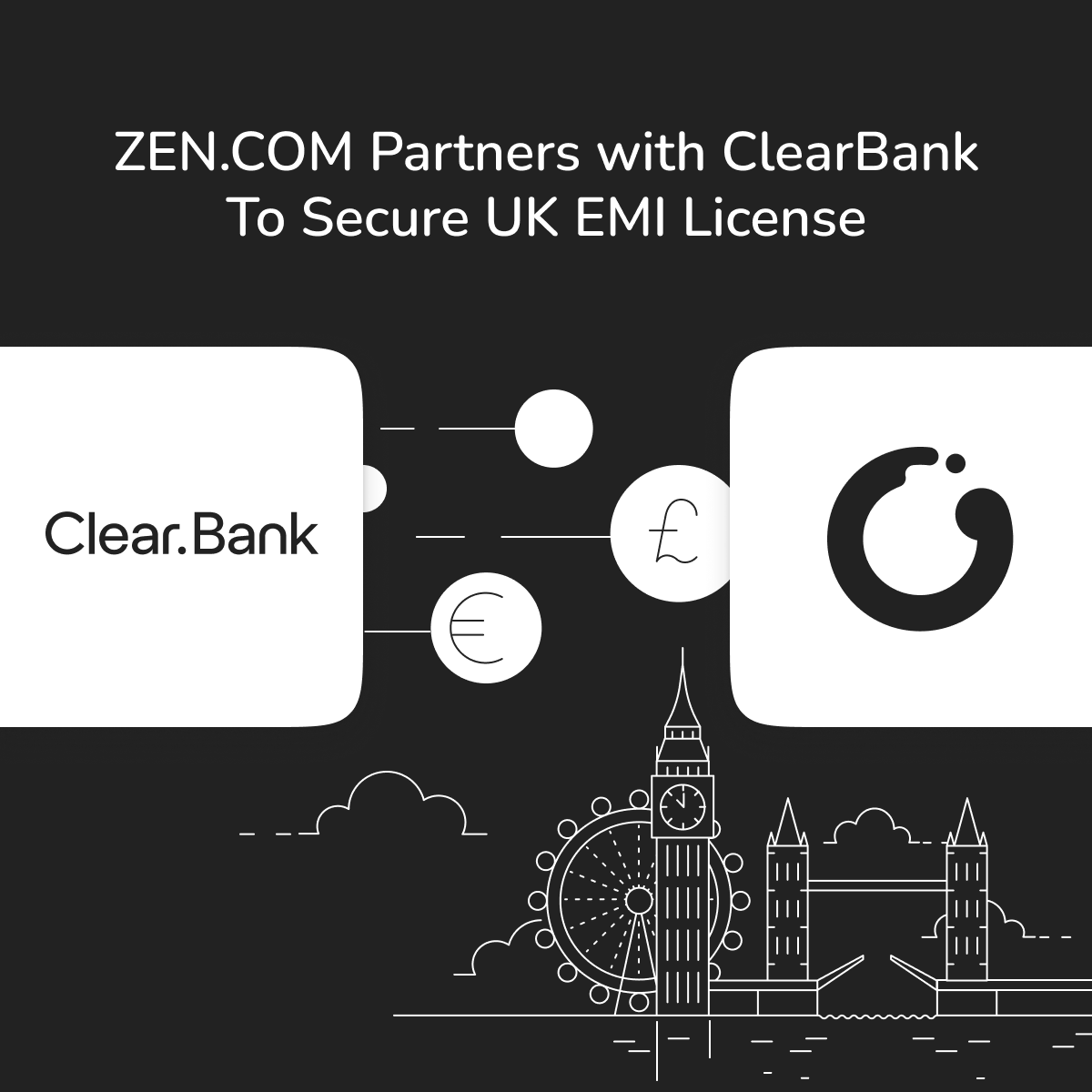 We’re proud to share that ZEN.COM has officially secured the UK Electronic Money Institution (EMI) license, thanks to our strategic collaboration with <a href="/clear_bank/">ClearBank</a>!

#fintech #payments #ZENCOM <a href="/zen_com/">ZEN.COM</a>