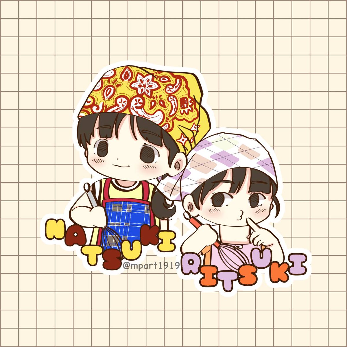 Fanart Natsuki &amp; Ritsuki 🫶