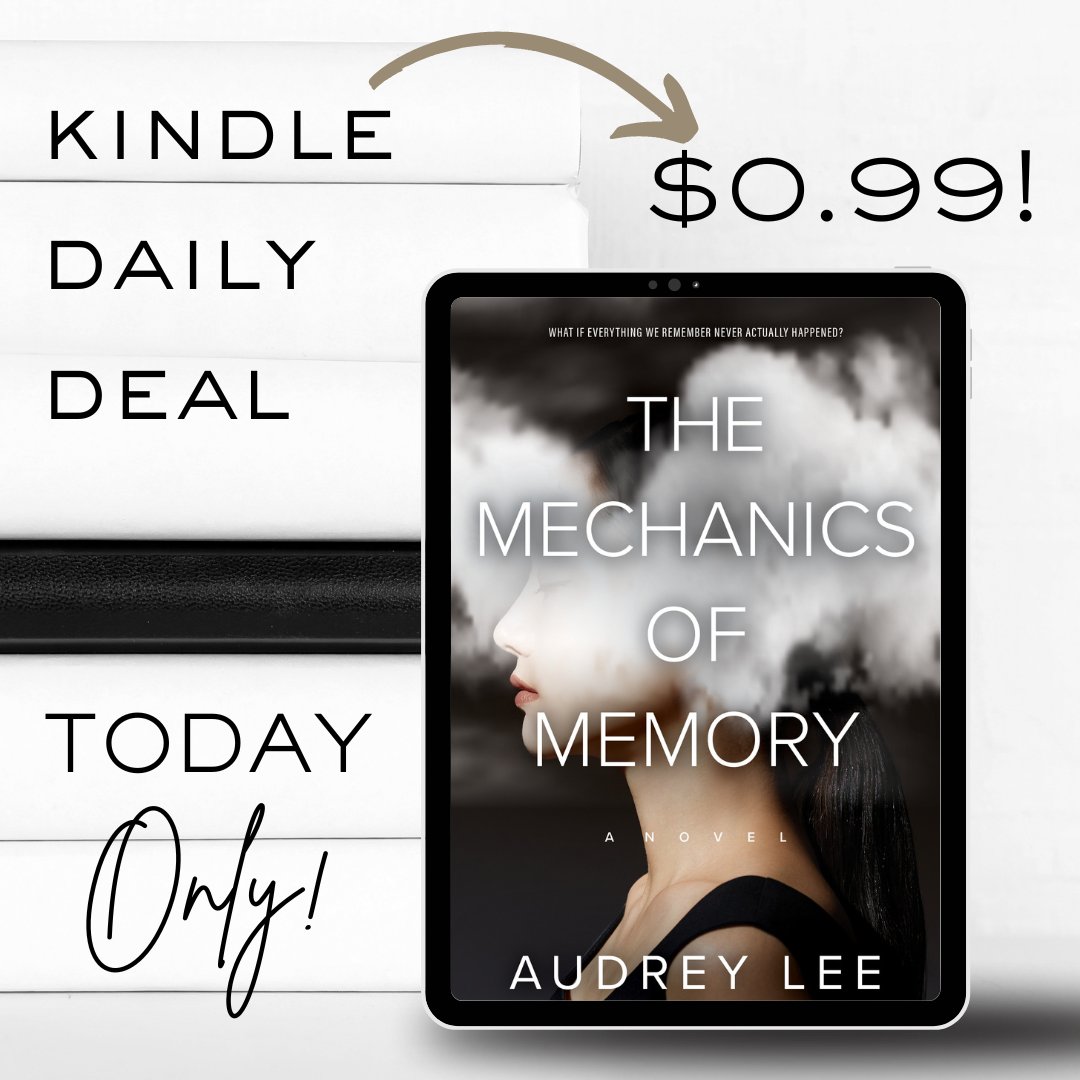 AudreyLeeAuthor's tweet photo. Today you can snag the e-book of #themechanicsofmemory for a mere $0.99! Grab your copy today!
@CamCatBooks @ITWDebutAuthors @K_C_Associates #kindledailydeal https://t.co/yoYnjtDaCM