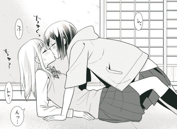 百合キス

#創作百合 