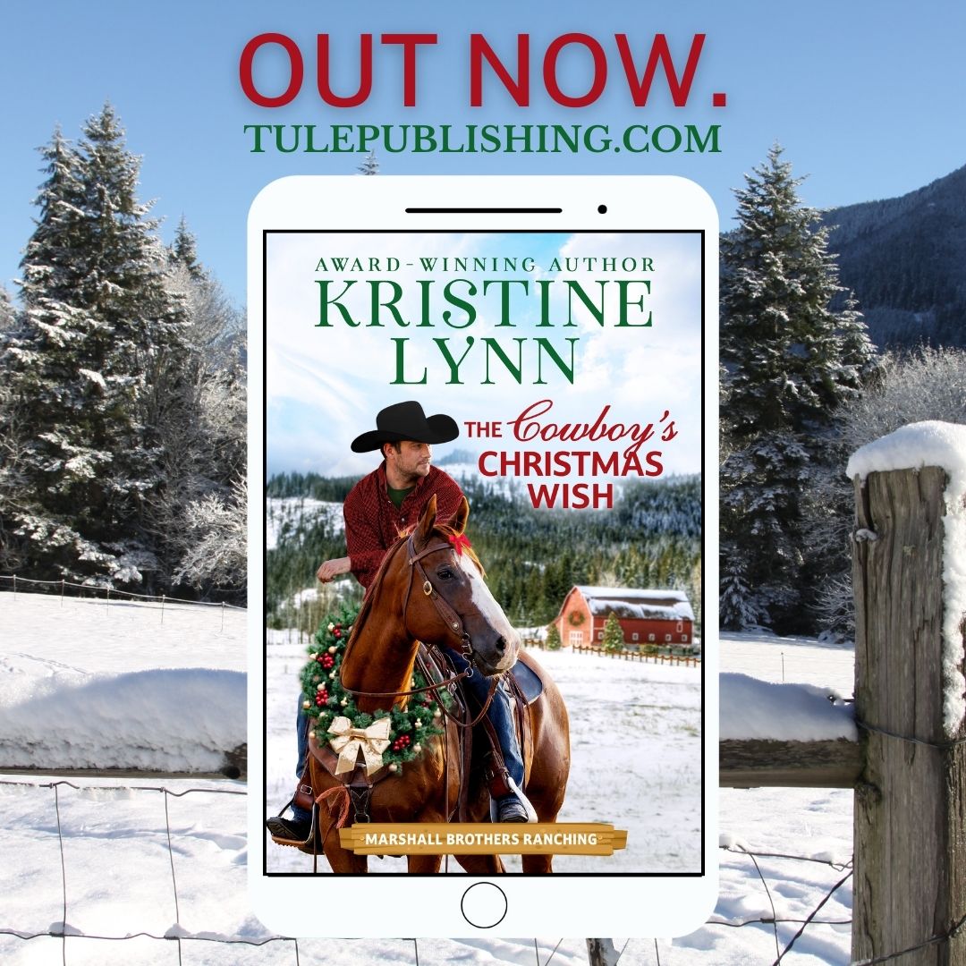 Tule Publishing (@tulepublishing) on Twitter photo Is it too late to want what he gave up decades ago—or is this second chance the greatest Christmas gift not under the tree?
THE COWBOY'S CHRISTMAS WISH by <a href="/Kristinelauthor/">Kristine Lynn, author📚</a> is out NOW: bit.ly/3BpfB7J
#readztule #romance #texas #christmasromance Is it too late to want what he gave up decades ago—or is this second chance the greatest Christmas gift not under the tree?
THE COWBOY'S CHRISTMAS WISH by <a href="/Kristinelauthor/">Kristine Lynn, author📚</a> is out NOW: bit.ly/3BpfB7J
#readztule #romance #texas #christmasromance