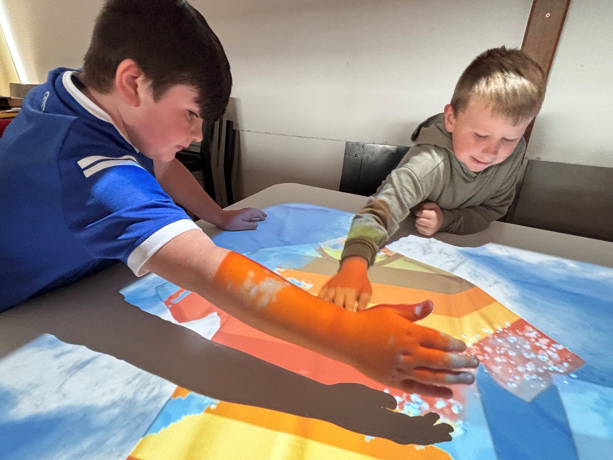 corkcitylibrary's tweet image. Tory Top Library celebrated National Public Libraries Open Day with a book character colouring competition! 
Well done winners Jake, Casey, Luke, and Mila.

Casey and Jake love the Magic Table&apos;s interactive games!

#CorkCityLibraries #ToryTopLibrary #MagicTable