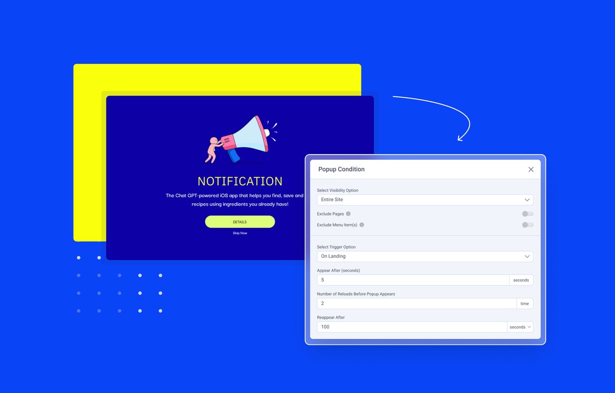 joomshaper's tweet image. 🚀 Experience ultimate popup customization!

✨ Define visibility conditions and position popups anywhere. Seamlessly tailor designs and control engagement with triggers like scroll, click, and hover!

Explore SP Page Builder! 👇
joomshaper.com/page-builder/p…
#Joomla #SPPageBuilder…