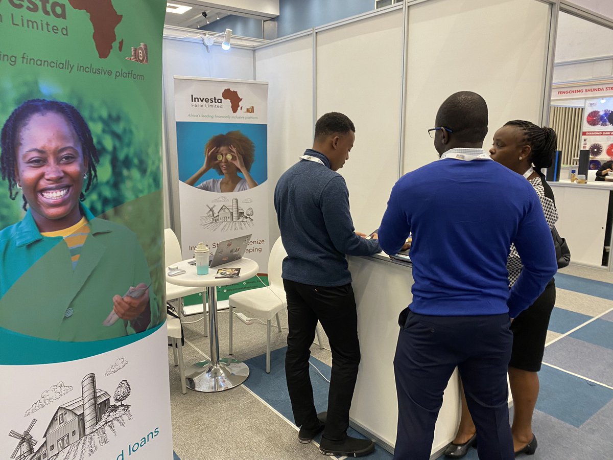 Investa_farm's tweet photo. Day 2 at #AfricaeDigital x #ChinaTradeWeek was a blast! 🌍🚜
Met more farmers, talked loans, interest rates & how to grow with Investa Farm. 💡💰
Don’t miss out—join us tomorrow for the final day at Edge Convection Center! 🙌🏾 #InvestaFarm 🌱🚀 #AgriTech #FutureOfFarming https://t.co/10bp1Me6Mv