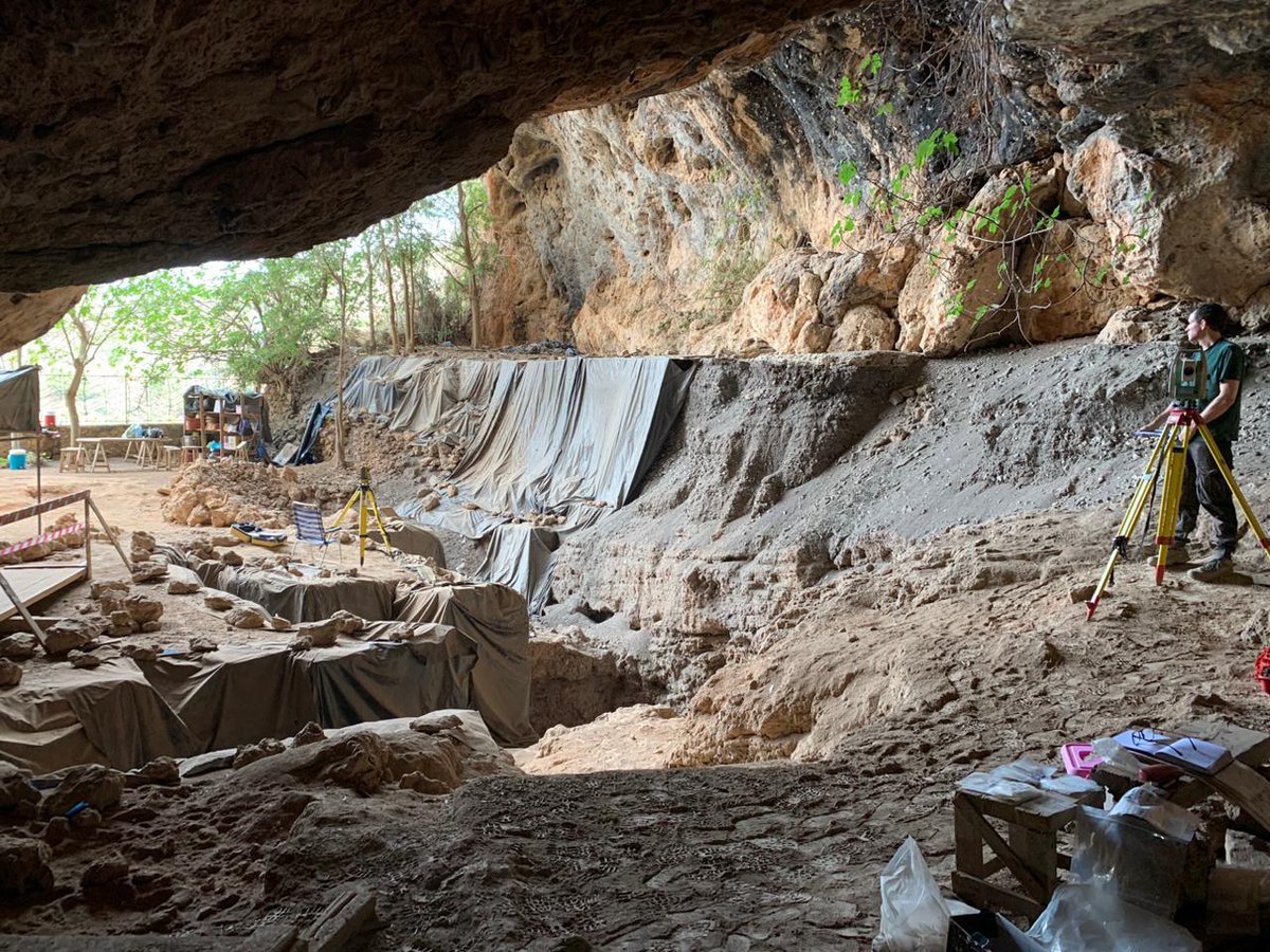 OthmanEchcherif's tweet photo. |Septembre 2024|- Enjoying the late Aterian layers of Sector 9 in Grotte des Pigeons at Taforalt (NE Morocco).
@INSAP_Rabat @school_of_arch @NHM_London 
📷 : @BenerradiMeryem https://t.co/nh6Kug8izE