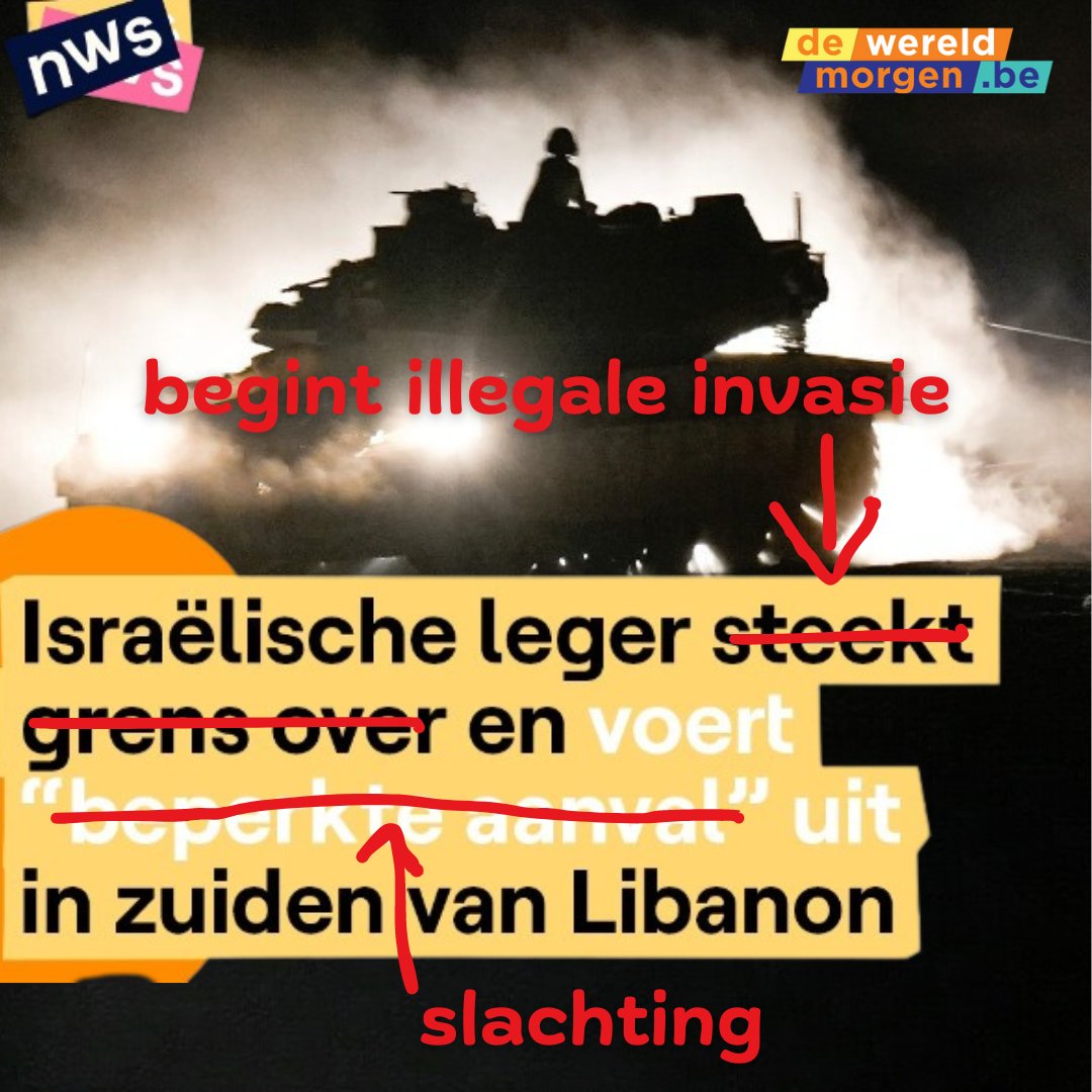 Hey <a href="/vrtnws/">VRT NWS</a> 

Er slopen wat typfouten in jullie berichtgeving. Wij deden een kleine correctie.

Groeten,
De Wereld Morgen