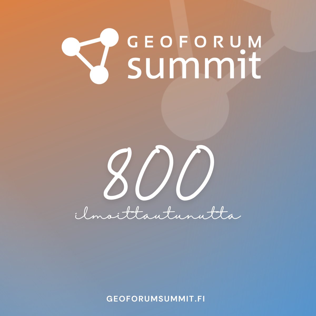 GeoForum Summit tweet media