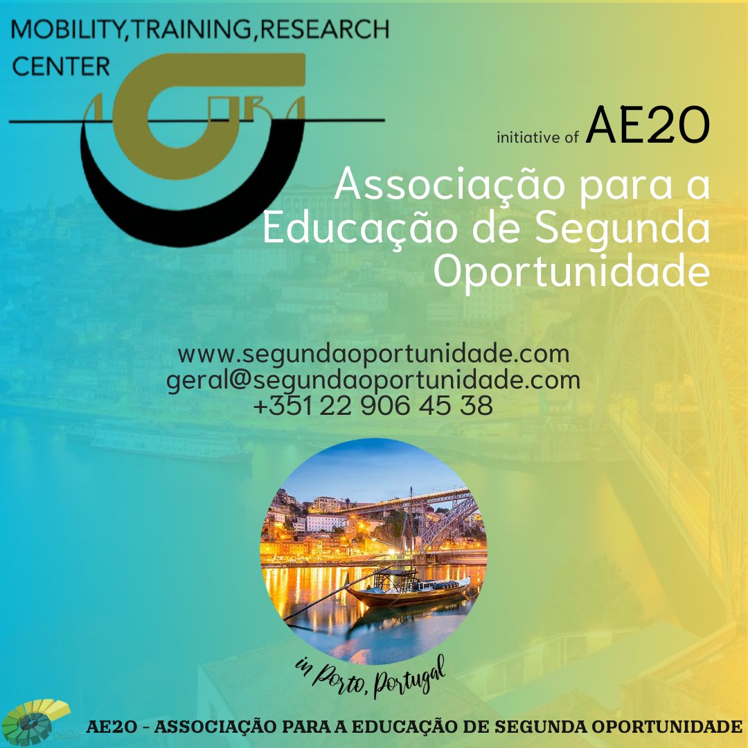 Come to Porto, Portugal - Next 8th October, apply with us | AE2O_AGORA Center

facebook.com/groups/ae2o.ag…