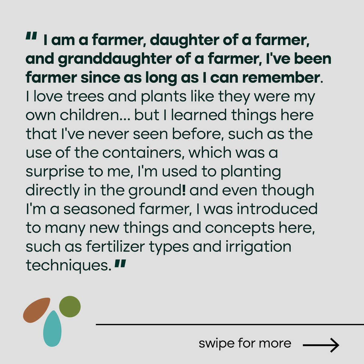 for_wadi's tweet photo. Ena’am  Al-Troudi, 41, mother of five children, worked on seedling production at Al-Salt nursery.

Read her testimony below!

#WadiJordan #GenerationRestoration https://t.co/8BKC35J8ra