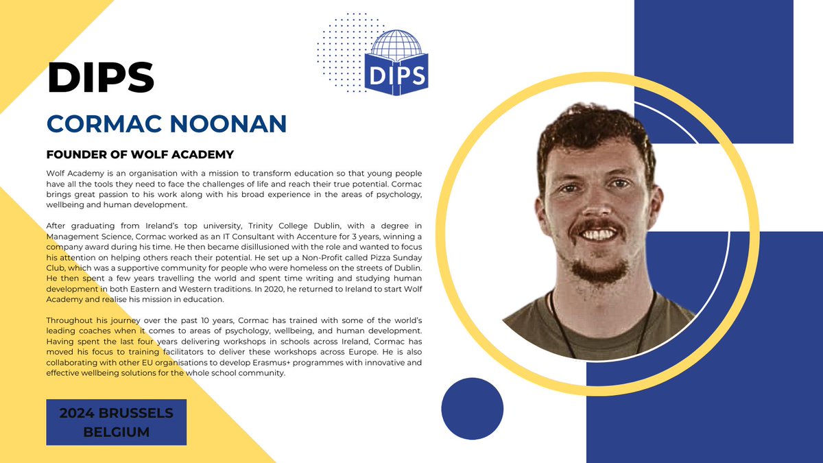 Meet the presenters at DIPS Brussels 2024 #EducationConference #ProfessionalDevelopment #CurriculumInternationalization #ErasmusPlus #InternationalProjects #FundingOpportunities #BestPractices #InternationalPartnerships #GlobalEducation #ProjectSustainability #CommunityBuilding