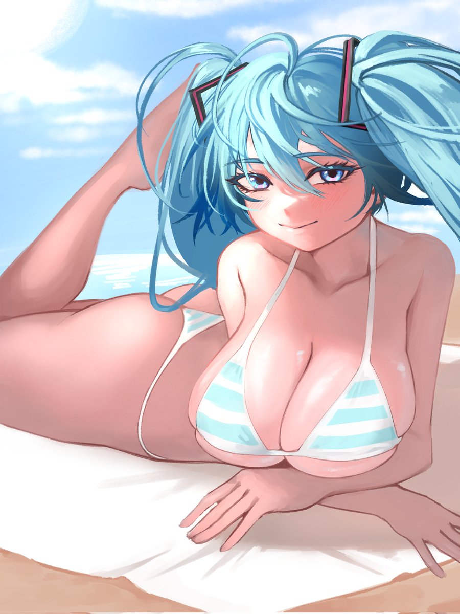 LVsixMS's tweet photo. 漠乳ミク！ https://t.co/DvcCKPj37K