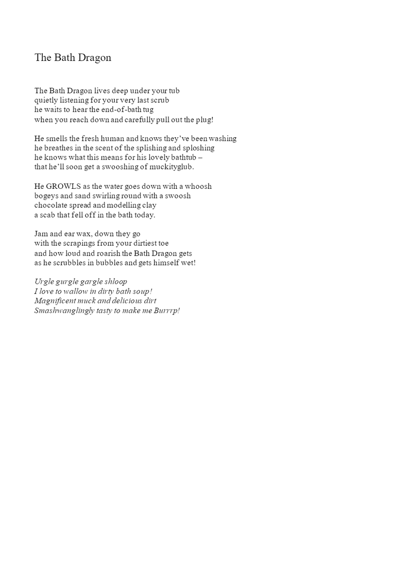 NorthernGravy (@northgravy) on Twitter photo Jonny here, happy #NationalPoetryDay! Very difficult to choose just one poem out of the hundreds we have for children, so here are two that I think reflect what we do very well. "Two Mums" by <a href="/PiuDasGupta1/">Piu DasGupta 🐍💎</a> and "The Bath Dragon" by <a href="/AttieLime/">Attie Lime - Blue Jelly & Strawberries 🍓</a>. #childrenspoetry <a href="/PoetryDayUK/">National Poetry Day</a> Jonny here, happy #NationalPoetryDay! Very difficult to choose just one poem out of the hundreds we have for children, so here are two that I think reflect what we do very well. "Two Mums" by <a href="/PiuDasGupta1/">Piu DasGupta 🐍💎</a> and "The Bath Dragon" by <a href="/AttieLime/">Attie Lime - Blue Jelly & Strawberries 🍓</a>. #childrenspoetry <a href="/PoetryDayUK/">National Poetry Day</a>