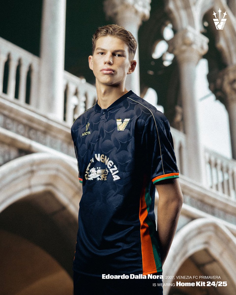 Venezia FC Primavera player Edoardo Dalla Nora is wearing our 24