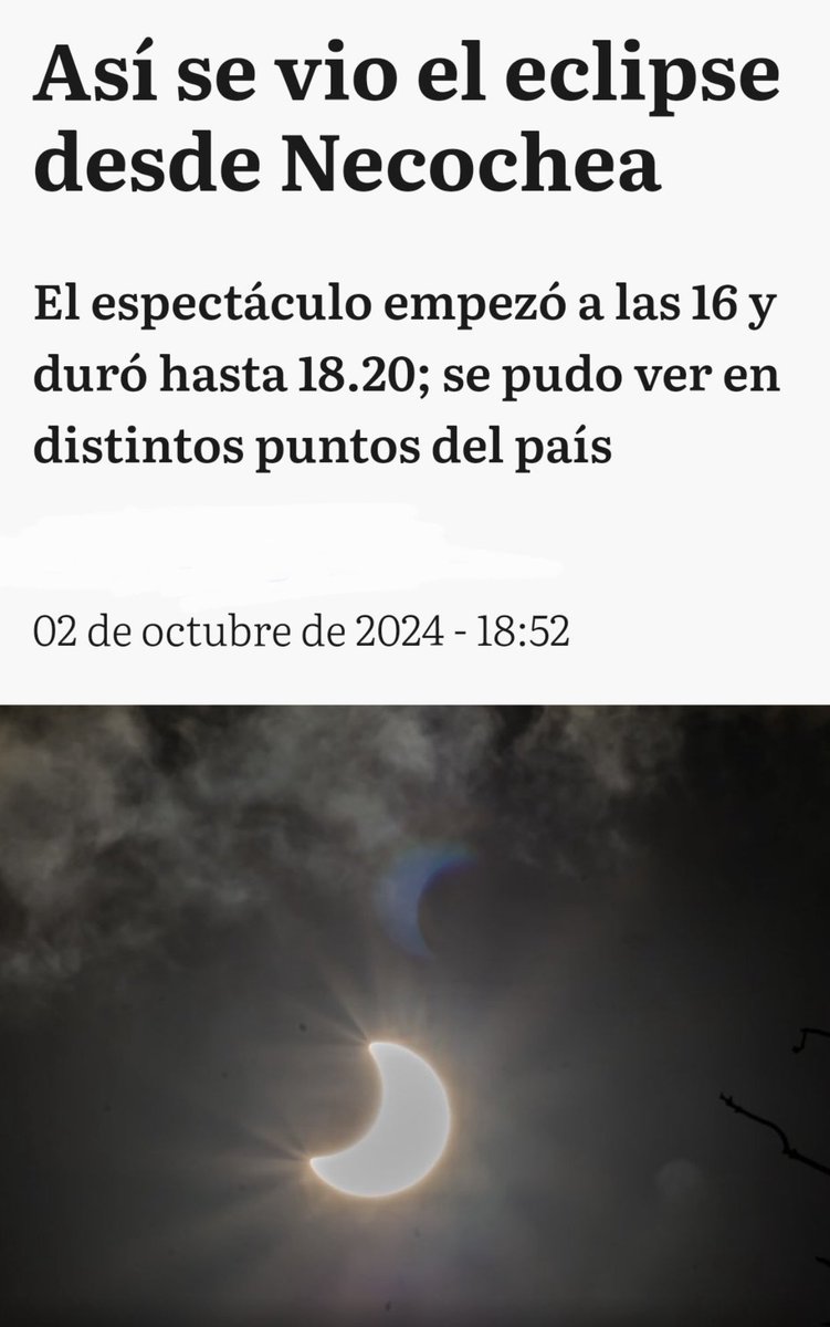 nashia_abrar's tweet image. BRAZIL: Solareclips

Attach here the view you had of #EclipseSolar from where you were.

#Eclipse2024 #Ec2024