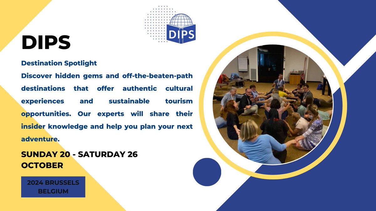 Destination Spotlight on DIPS Brussels 2024 #EducationConference #ProfessionalDevelopment #CurriculumInternationalization #ErasmusPlus #InternationalProjects #FundingOpportunities #BestPractices #InternationalPartnerships #GlobalEducation #ProjectSustainability