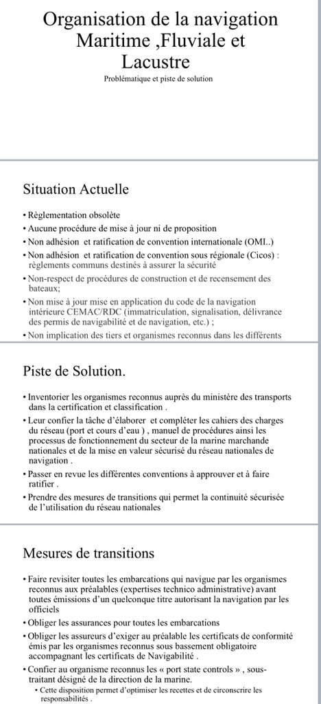 JeanBamanisa's tweet photo. Vivement la remise de l’ordre administrative et du fonctionnement de l’administration et de tous les services nationaux, provinciaux du @TransportsRDC !
Un fourre-tout qui a des conséquences néfastes !
Gouverneur, les CD et Commissaires fluviales et lacustres du #TransVCom (Transport et Voies de Communication) n’étaient jamais mes amis !
- autorisations de transport
- tenant lieux de permis de conduire
- contrôles intempestives sans repères et tracasseries
Ainsi que les entreprises du secteur @Onatra_RDC #sncc @CongoAirways @ogefrem @Rvaofficielle …
@minportefeuille
Il existe des bureaux privés qui peuvent rapidement implémenter ces réformes !
@PrimatureRDC @SuminwaJudith
Nous appuieront au @senatrdc
Pensées pieuses aux personnes et familles qui succombent des suites des défaillances de la réglementation
@JusticeGouvCD