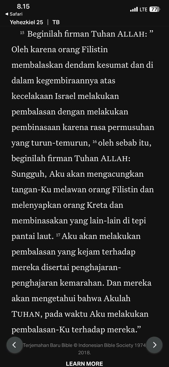nanzeeas's tweet photo. Yehezkiel 25:17 https://t.co/SBGn9OEjiA