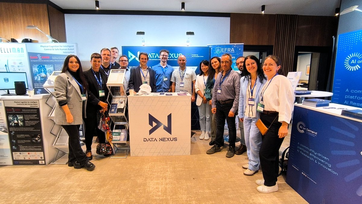 Neardata2023's tweet image. Stop by the #DataNexusCluster booth to learn all about our exciting projects! 💡 Our team is ready to answer your questions and share how we&apos;re pushing the boundaries of #extreme #data

@EXA4MIND @graphmassivizer @EXTRACT_EU_proj 
@EMERALDSeu @EfraProject 
#EBDVF2024