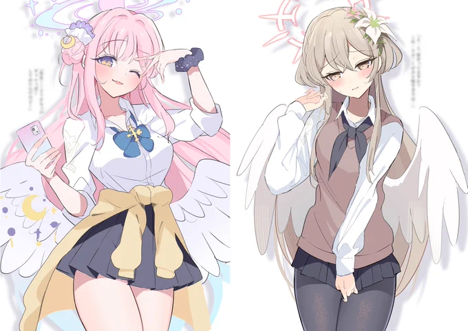 新刊ティーパーティー制服本がメロンさんで入荷しておりました...!全ページ描き下ろしのイラスト本です。よろしくお願いします漫画本「聖園ミカのアーカイブ①」も再入荷してます! 
